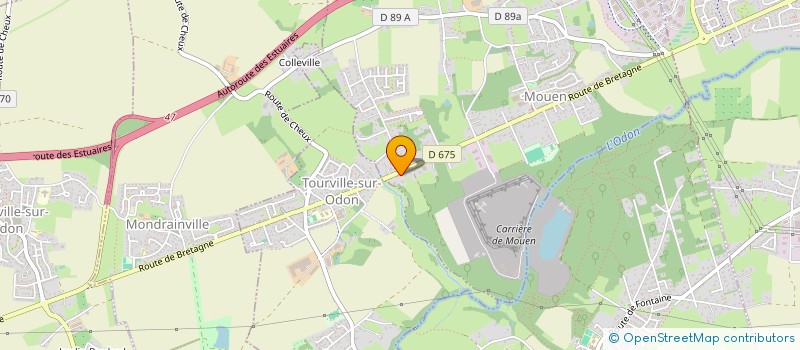 localisation de l'entreprise MONSIEUR CYRIL JEANNE  MOUEN