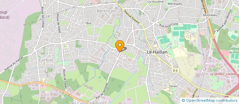 localisation de l'entreprise MONSIEUR CYRIL JOLFRE à LE HAILLAN