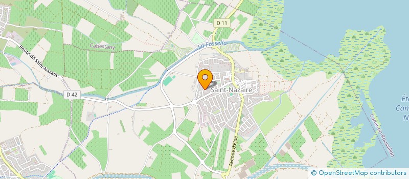 localisation de l'entreprise MONSIEUR CYRIL JOLLY à SAINT-NAZAIRE