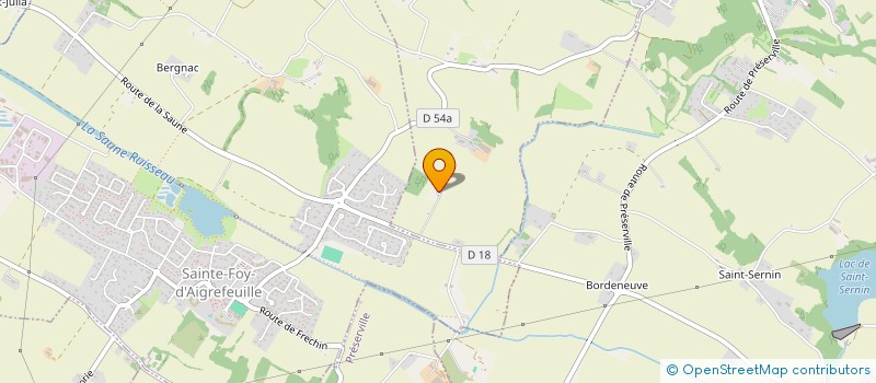 localisation de l'entreprise MONSIEUR CYRIL JORNET  PRESERVILLE