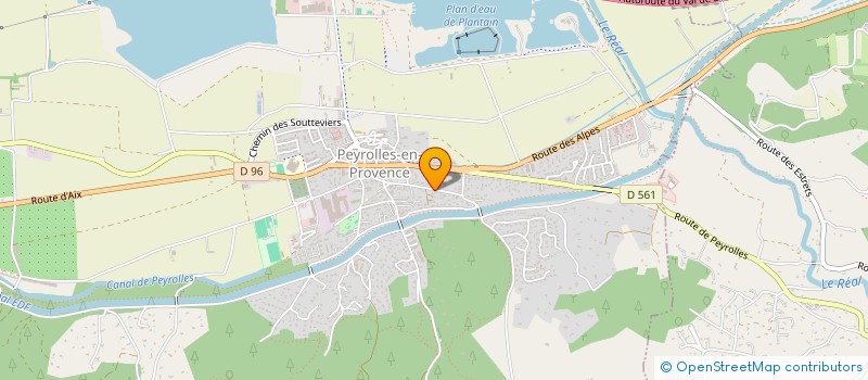 localisation de l'entreprise MONSIEUR CYRIL JOSEPH  PEYROLLES-EN-PROVENCE