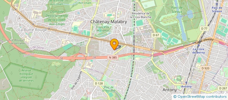 localisation de l'entreprise MONSIEUR CYRIL JULIEN  CHATENAY-MALABRY