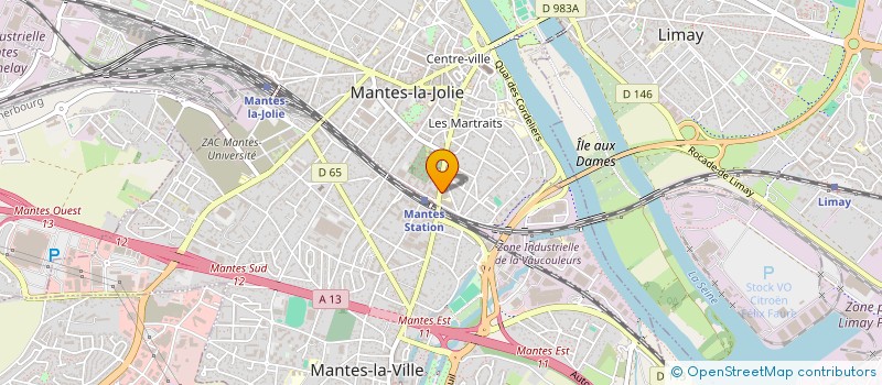localisation de l'entreprise MONSIEUR CYRIL KAKON à MANTES-LA-JOLIE