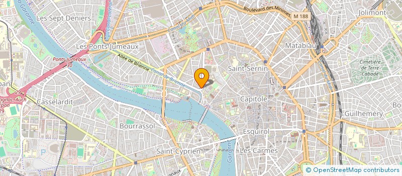 localisation de l'entreprise MONSIEUR CYRIL KAMBOU à TOULOUSE