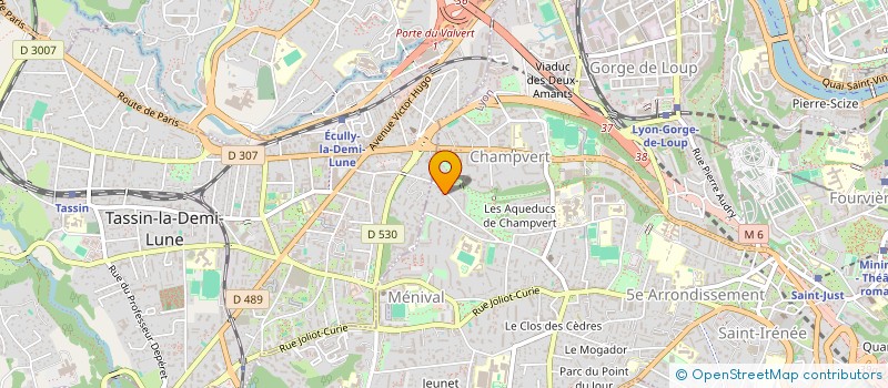 localisation de l'entreprise MONSIEUR CYRIL KARL CHRISTIAN PLOMB à LYON