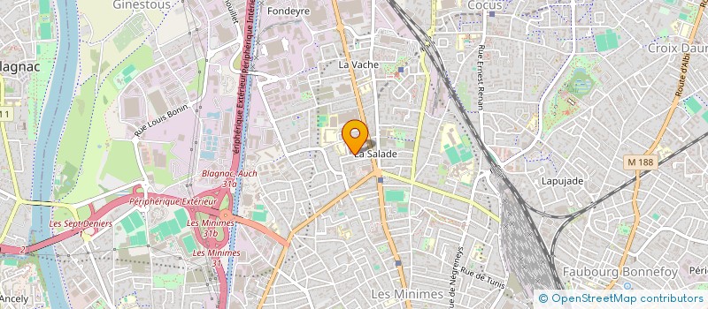 localisation de l'entreprise MONSIEUR CYRIL KEFUSS à TOULOUSE