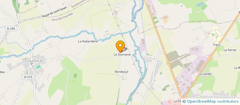 localisation de l'entreprise MONSIEUR CYRIL KEROUANTON  VIRE-NORMANDIE