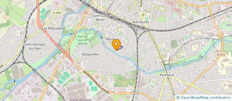 localisation de l'entreprise MONSIEUR CYRIL LABBE  LE MANS