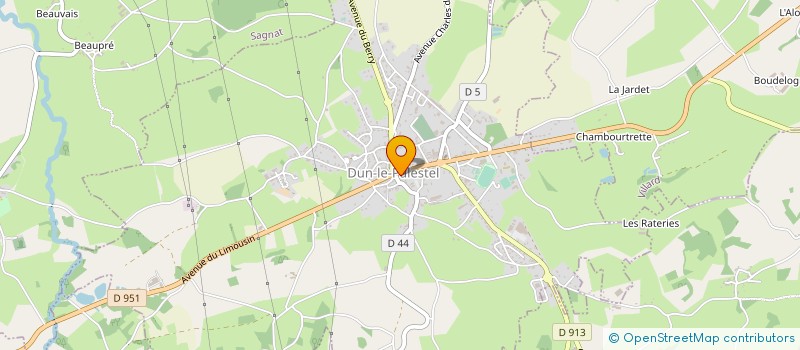 localisation de l'entreprise MONSIEUR CYRIL LABLONDE à DUN-LE-PALESTEL