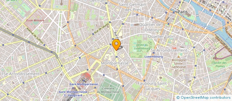 localisation de l'entreprise MONSIEUR CYRIL LACHERET à PARIS