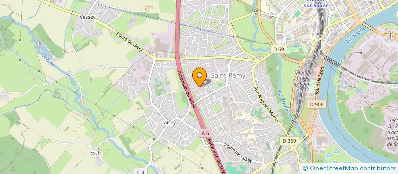 localisation de l'entreprise MONSIEUR CYRIL LACOMME  SAINT-REMY