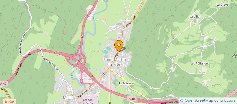 localisation de l'entreprise MONSIEUR CYRIL LAFLANDRE à SAINT-MARTIN-DU-FRENE
