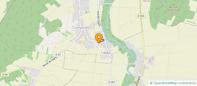 localisation de l'entreprise MONSIEUR CYRIL LAFORET  CASTELNAU-RIVIERE-BASSE