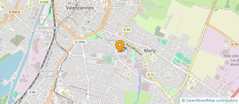 localisation de l'entreprise MONSIEUR CYRIL LAGACHE à VALENCIENNES