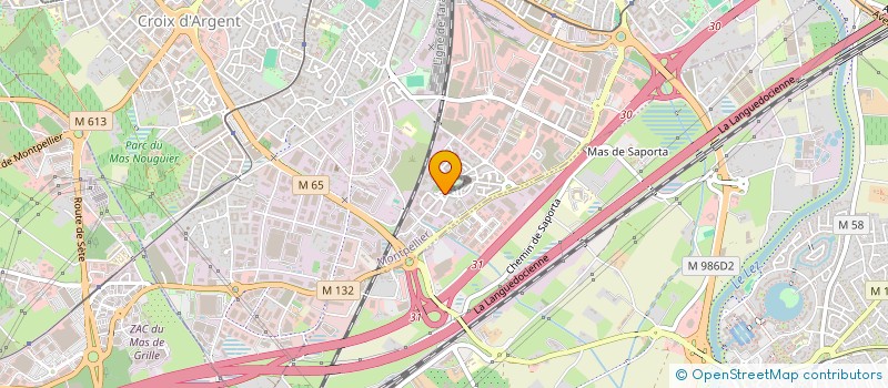 localisation de l'entreprise MONSIEUR CYRIL LAGNEAU à MONTPELLIER