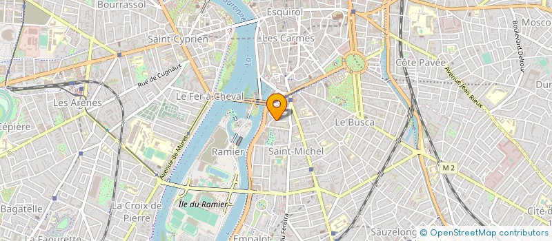 localisation de l'entreprise MONSIEUR CYRIL LALANNE  TOULOUSE