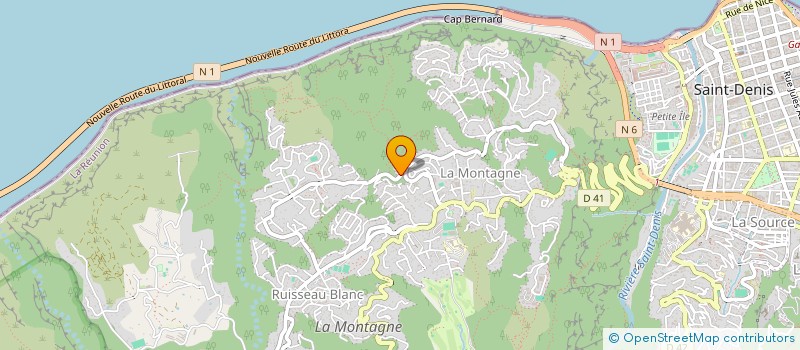 localisation de l'entreprise MONSIEUR CYRIL LALLEMAND  SAINT-DENIS