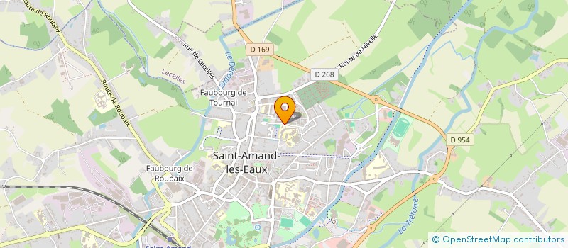 localisation de l'entreprise MONSIEUR CYRIL LAMBERT  SAINT-AMAND-LES-EAUX