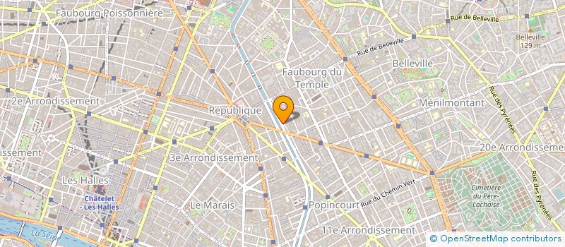 localisation de l'entreprise MONSIEUR CYRIL LANCRY  PARIS