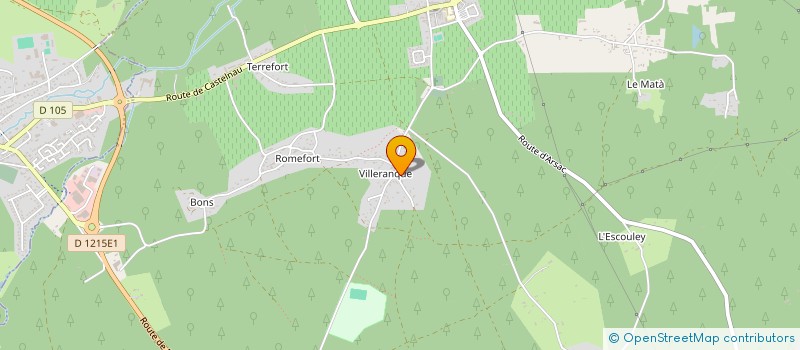 localisation de l'entreprise MONSIEUR CYRIL LANSALOT  AVENSAN