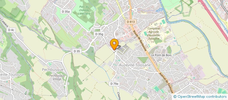 localisation de l'entreprise MONSIEUR CYRIL LATXAGUE  BOEIL-BEZING