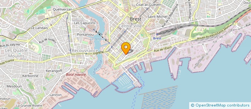 localisation de l'entreprise MONSIEUR CYRIL LAUGER-HACHE à BREST