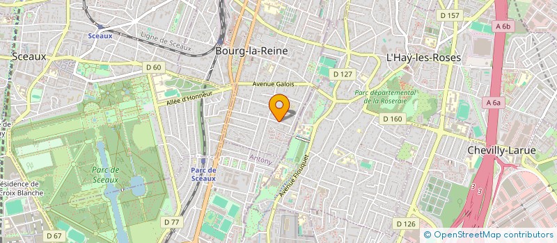 localisation de l'entreprise MONSIEUR CYRIL LAURENT à BOURG-LA-REINE