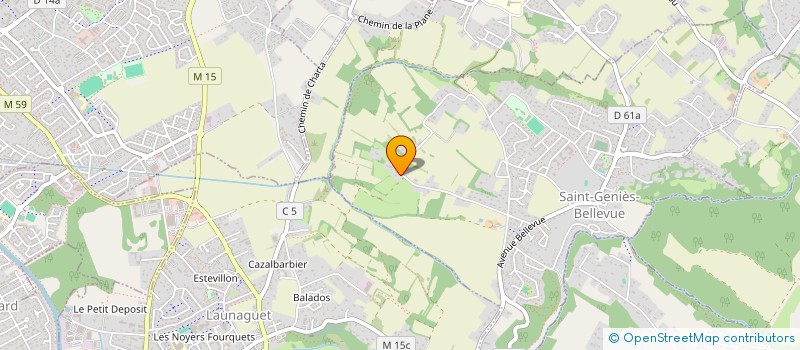 localisation de l'entreprise MONSIEUR CYRIL LAY  SAINT-GENIES-BELLEVUE