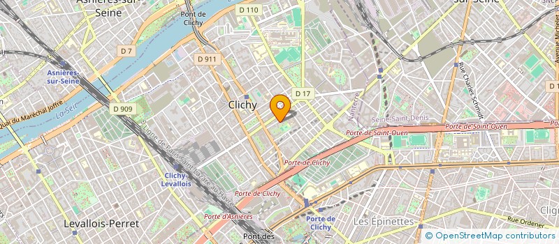 localisation de l'entreprise MONSIEUR CYRIL LE à CLICHY