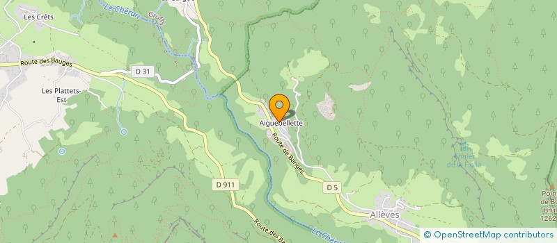 localisation de l'entreprise MONSIEUR CYRIL LE BRIS  ALLEVES