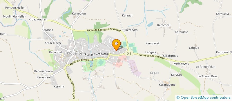 localisation de l'entreprise MONSIEUR CYRIL LE GAC  PLOUARZEL