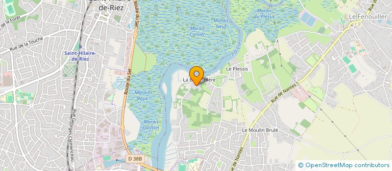 localisation de l'entreprise MONSIEUR CYRIL LEBLANC  LE FENOUILLER