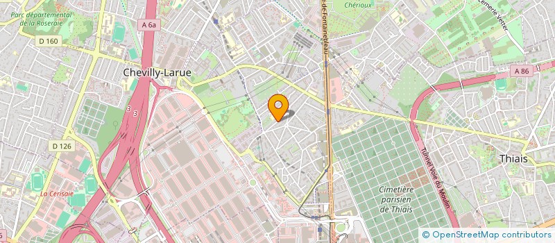 localisation de l'entreprise MONSIEUR CYRIL LEBONNOIS  CHEVILLY-LARUE