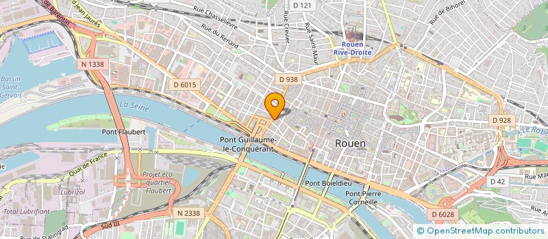 localisation de l'entreprise MONSIEUR CYRIL LEGRAND  ROUEN