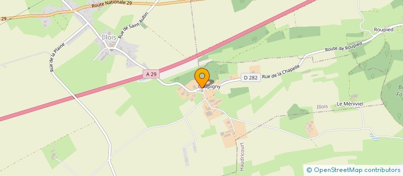 localisation de l'entreprise MONSIEUR CYRIL LEJEUNE  ILLOIS