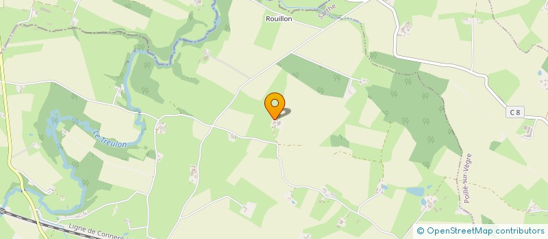 localisation de l'entreprise MONSIEUR CYRIL LEMAITRE  AUVERS LE HAMON