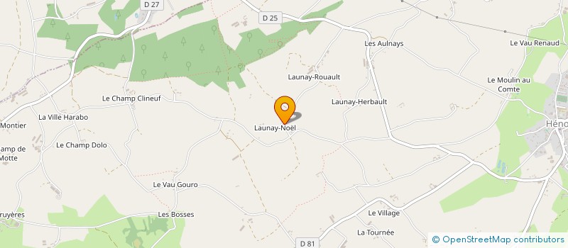 localisation de l'entreprise MONSIEUR CYRIL LEMOINE à HENON