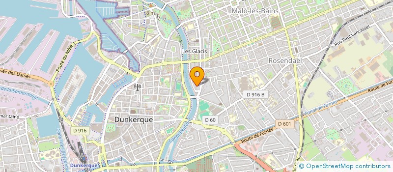 localisation de l'entreprise MONSIEUR CYRIL LEMORT à DUNKERQUE