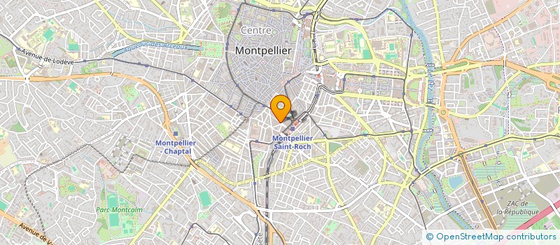 localisation de l'entreprise MONSIEUR CYRIL LEMPEGNAT à MONTPELLIER