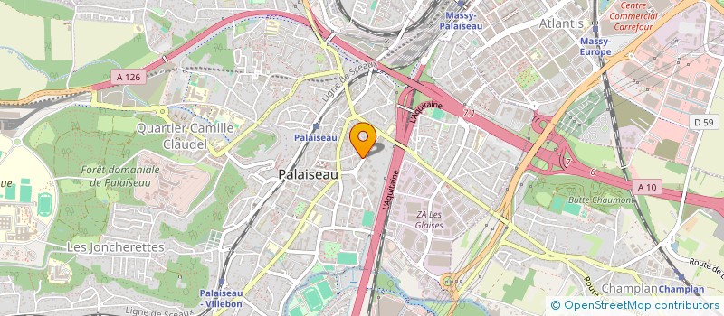 localisation de l'entreprise MONSIEUR CYRIL LEONARDI à PALAISEAU
