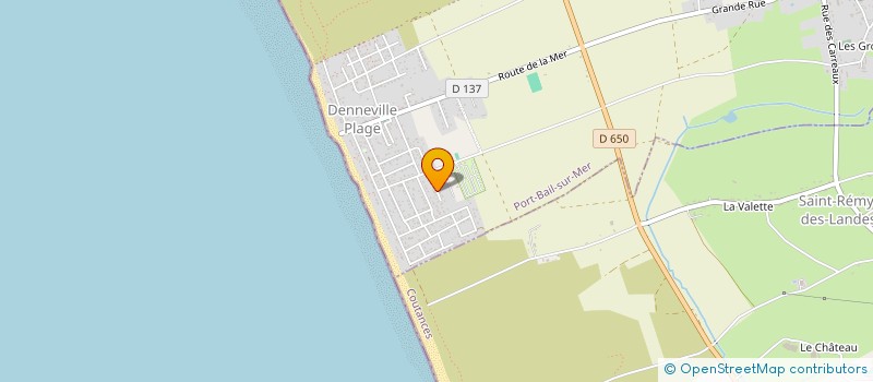 localisation de l'entreprise MONSIEUR CYRIL LEPARQUOIS  PORT-BAIL-SUR-MER