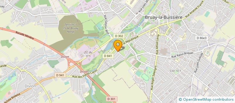 localisation de l'entreprise MONSIEUR CYRIL LEPRETRE  LABOURSE