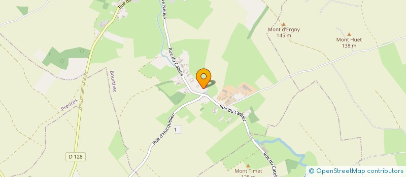 localisation de l'entreprise MONSIEUR CYRIL LEPRETRE  WICQUINGHEM