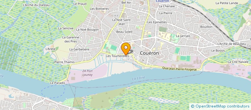 localisation de l'entreprise MONSIEUR CYRIL LEROY à COUERON