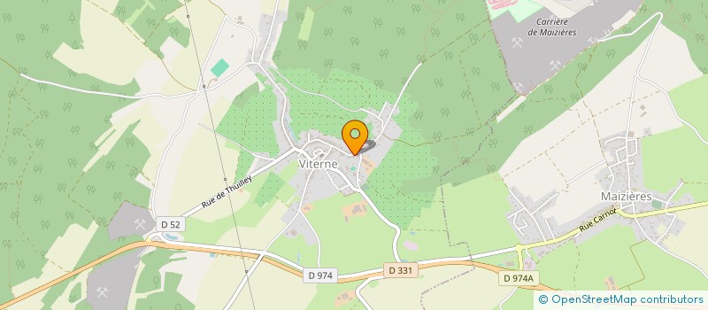 localisation de l'entreprise MONSIEUR CYRIL LESSINGER  VITERNE