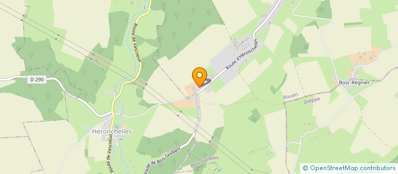 localisation de l'entreprise MONSIEUR CYRIL LETELLIER  BOIS-GUILBERT