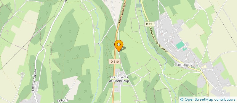 localisation de l'entreprise MONSIEUR CYRIL LEVIEUX  TOURVILLE-SUR-PONT-AUDEMER