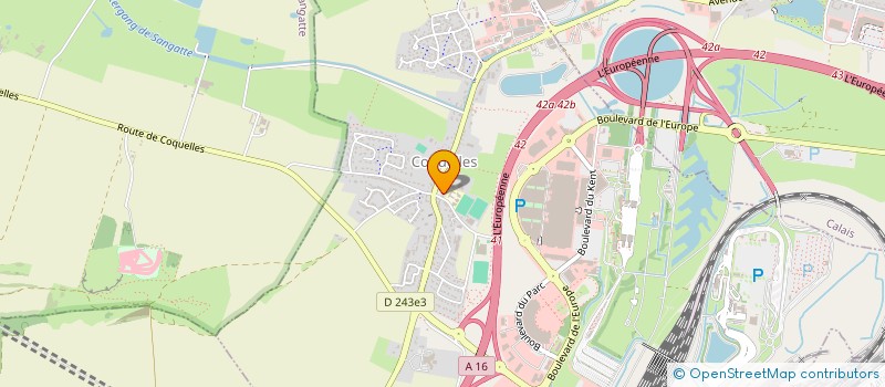 localisation de l'entreprise MONSIEUR CYRIL LHASSEN BEN OUTRIF à COQUELLES