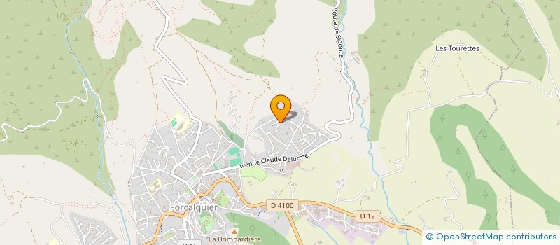 localisation de l'entreprise MONSIEUR CYRIL LLAMAZARES  FORCALQUIER