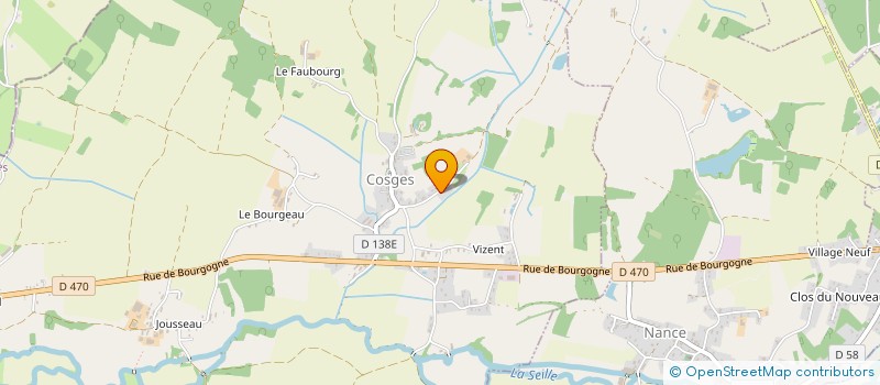 localisation de l'entreprise MONSIEUR CYRIL LOCATELLI  COSGES